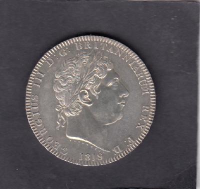 Beschrijving: 1 Crown  GEORGIUS  III  LIX